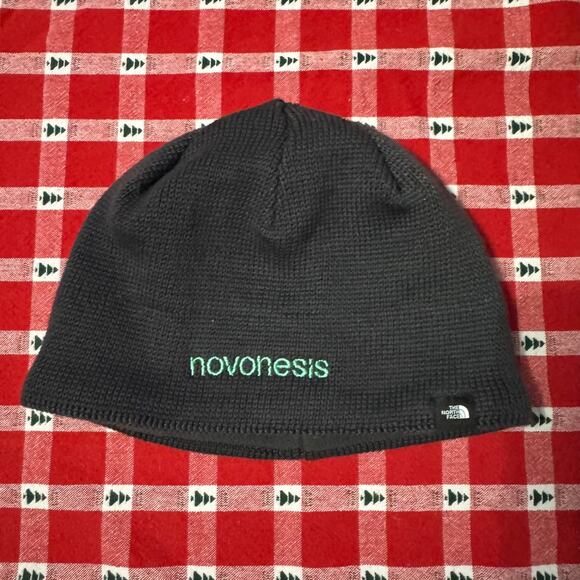 TNF The North Face Winter Beanie Cap Hat Novonesis Biosolutions Logo Adult Size - Picture 1 of 7